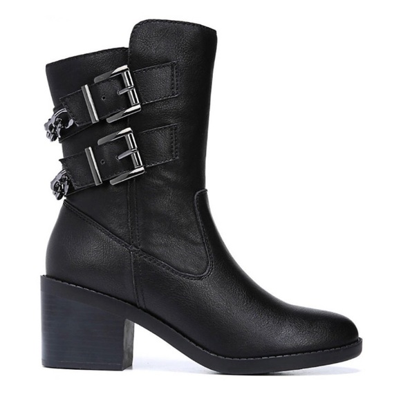 Fergalicious Black Combat Boots - Picture 1 of 7